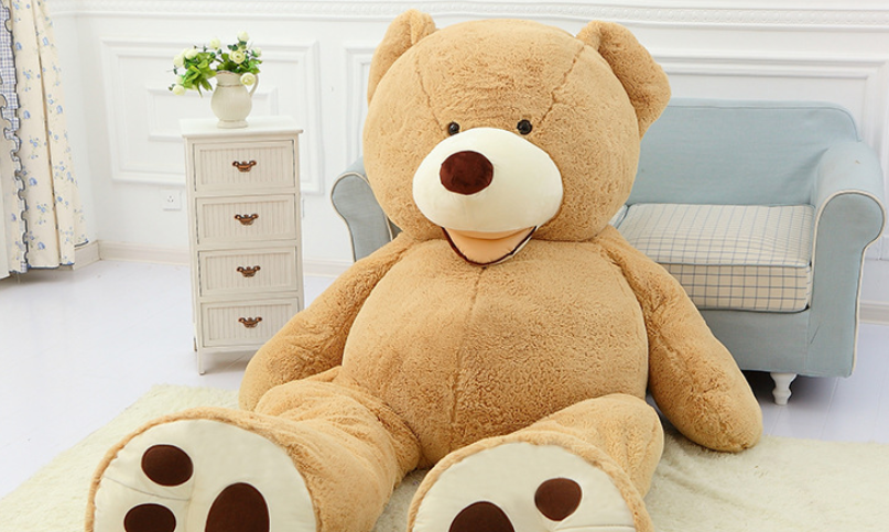 Extra-Large Plush Teddy Bear for Cuddling – Oversized Soft Stuffed Toy for Comfort, Gifts and Home Decor