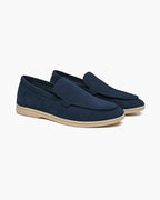 Luxury Suede Loafers with Classic Elegance