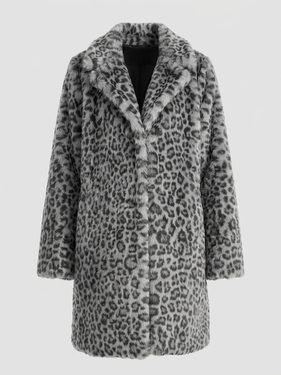 Leopard Print Aria Coat