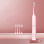 Rechargeable Electric Toothbrush with Replacement Brush Heads – Daily Oral Care Device for Effective Cleaning and Home Use