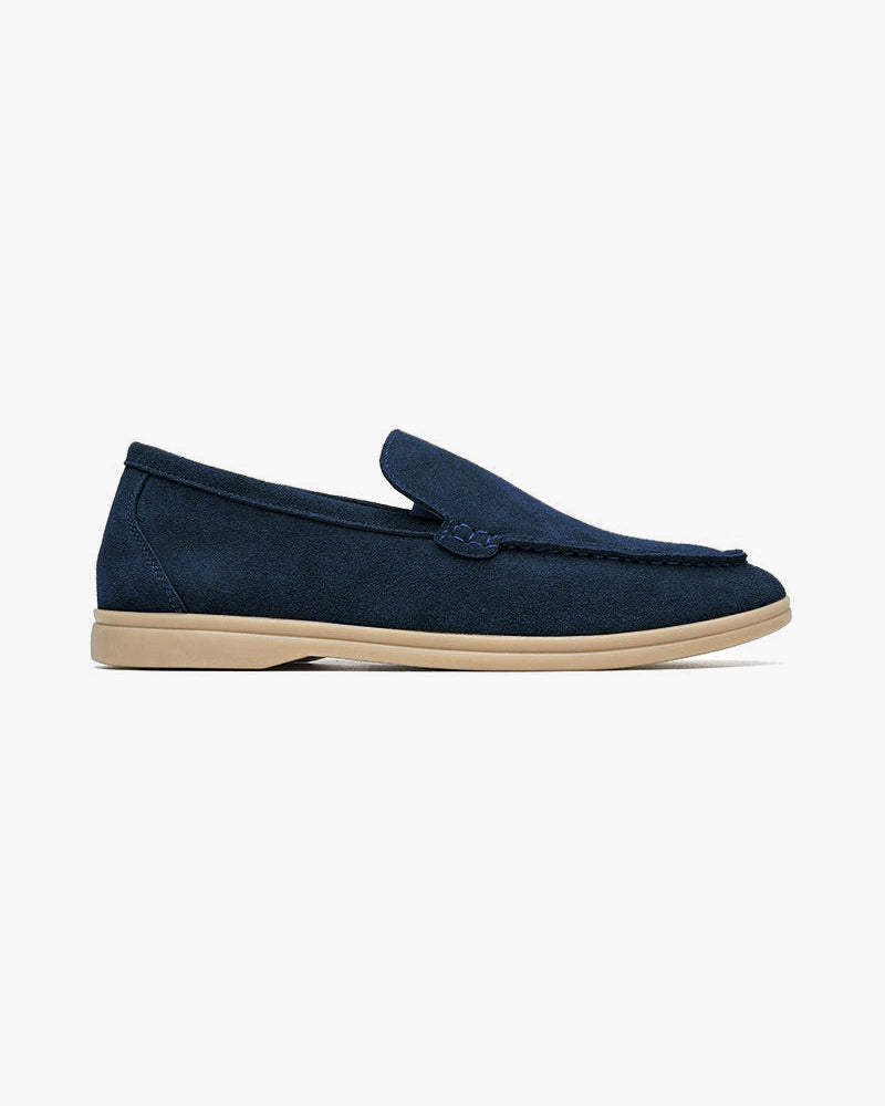 Luxury Suede Loafers with Classic Elegance