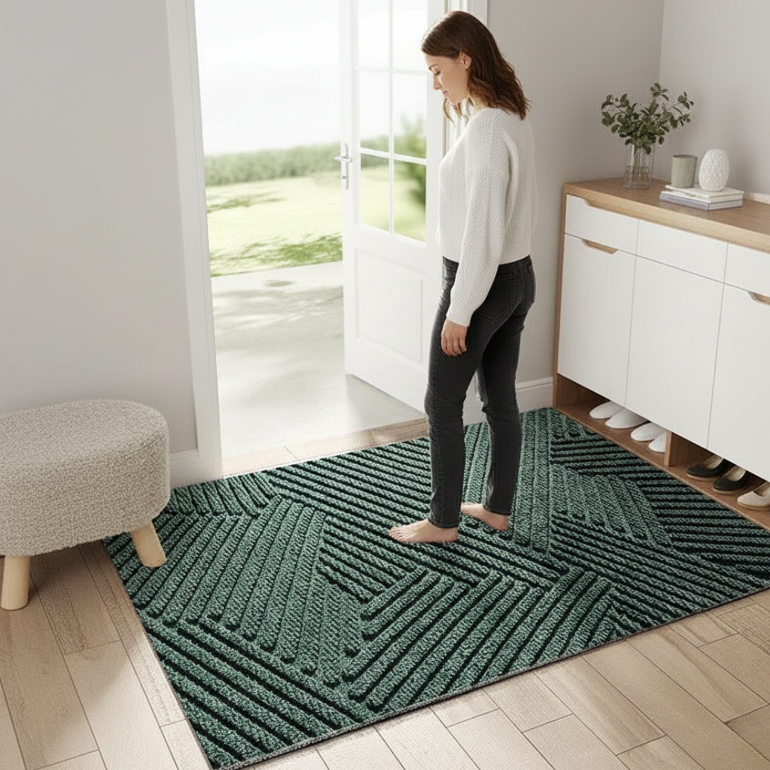 Nordic Non-Slip Entryway Doormat – Sand-Trapping Mat for Hallways