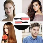 9-Row Detangling Hair Brush for Straight and Curly Hair – Effortless Styling Tool for Wet and Dry Hair Care
