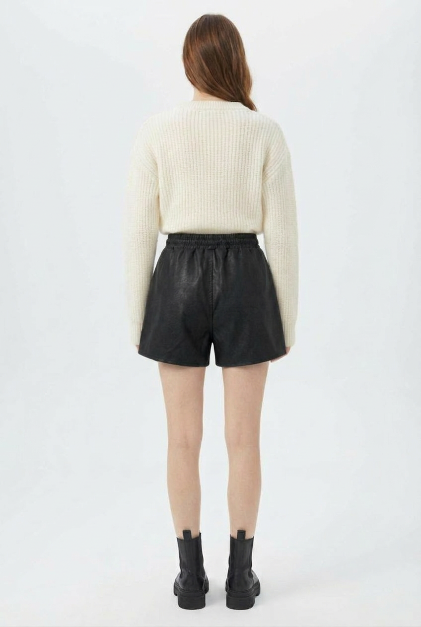 Arden Premium Leather Shorts