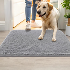 Ultra-Absorbent Dog Mat for Wet Paws – Fast-Drying Floor Protector for Entrances, Crates and Pet Areas