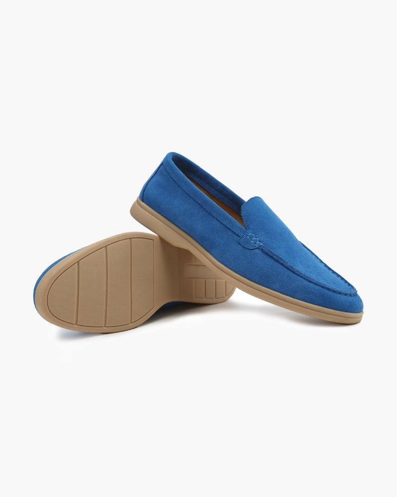 Luxury Suede Loafers with Classic Elegance