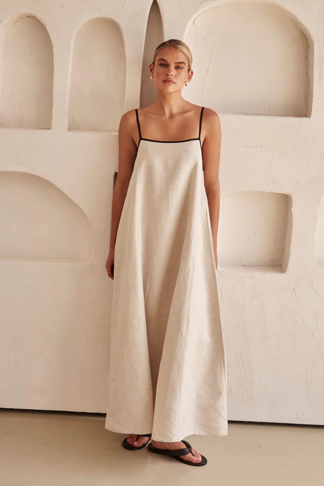 Amber | Women's Maxi Dress with Spaghetti Straps for Wedding Guests