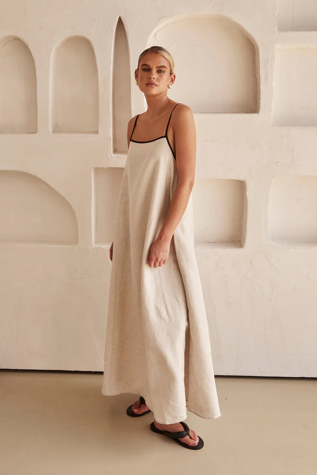 Amber | Women's Maxi Dress with Spaghetti Straps for Wedding Guests