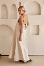 Amber | Women's Maxi Dress with Spaghetti Straps for Wedding Guests