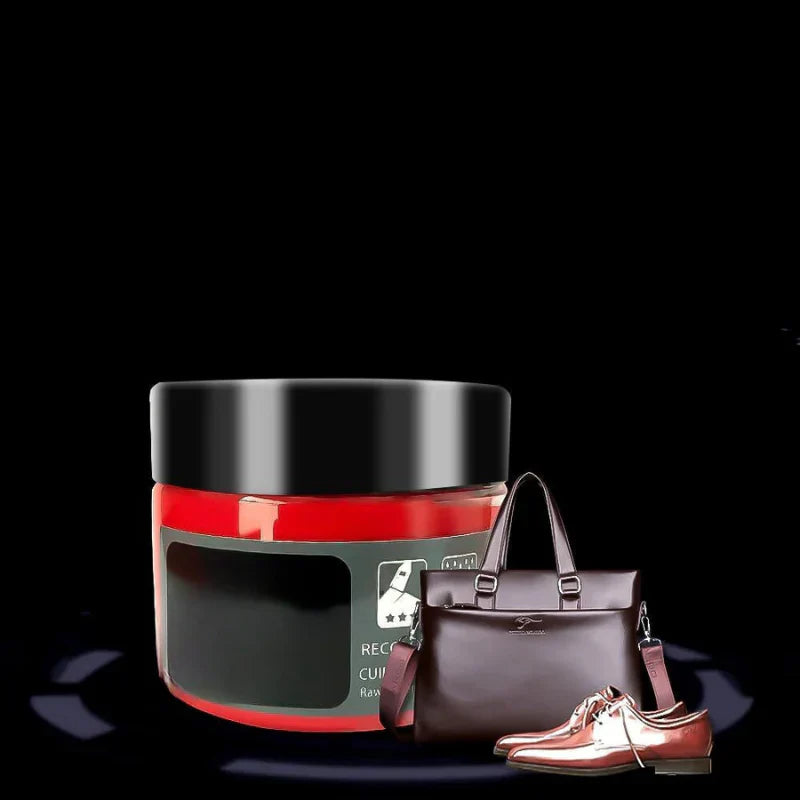 Leather Care and Restoration Cream for Furniture and Accessories – Conditioning Treatment for Cleaning, Protecting and Reviving Surfaces
