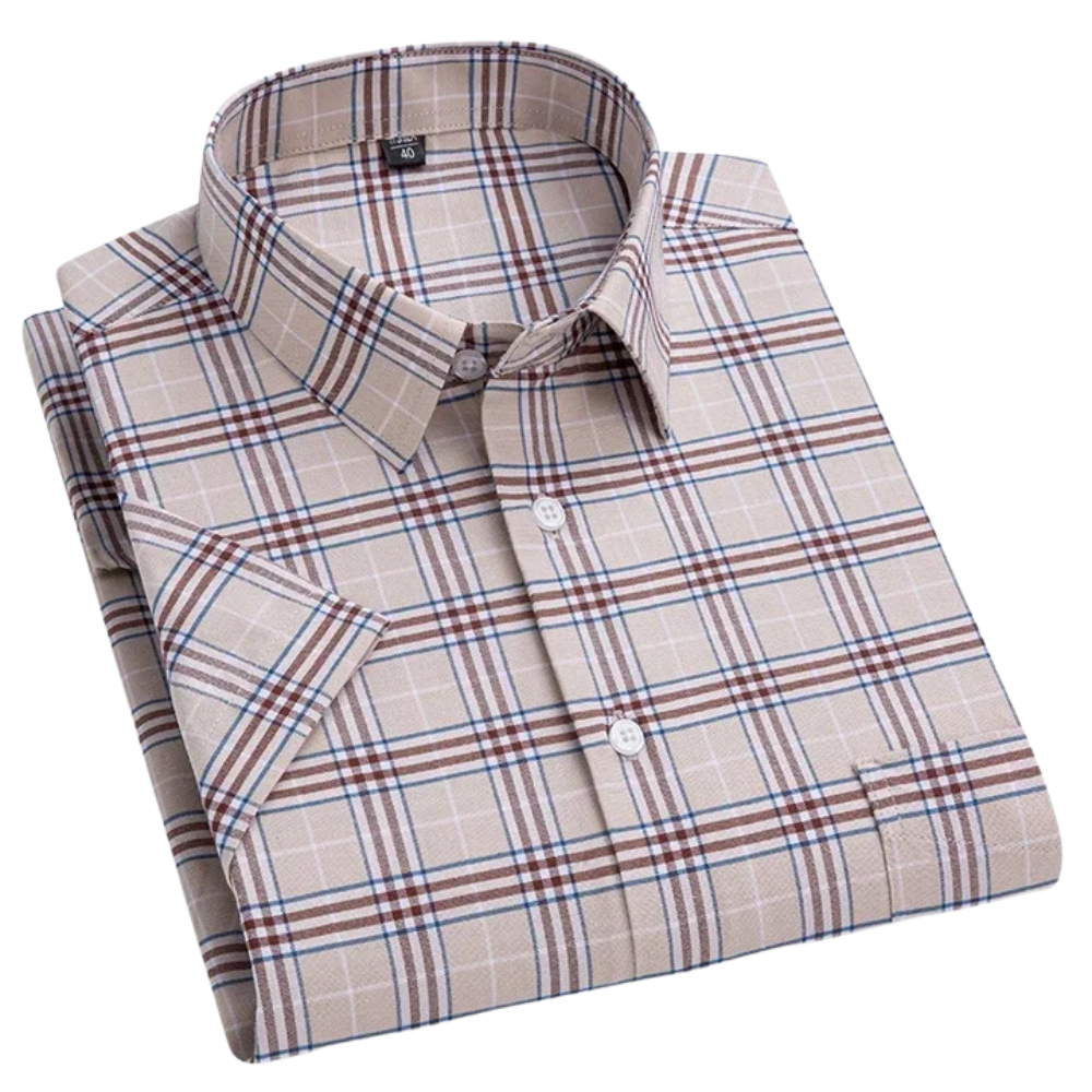 Zack | Cotton Short-Sleeve Shirt