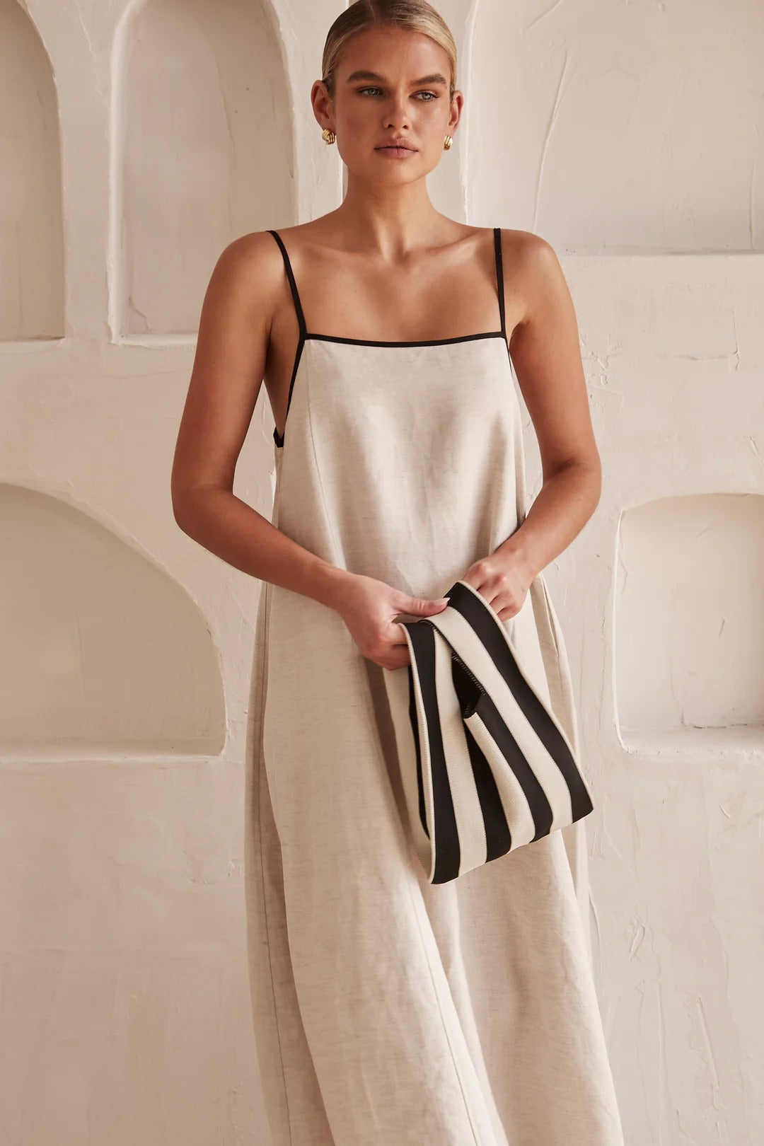 Amber | Women's Maxi Dress with Spaghetti Straps for Wedding Guests