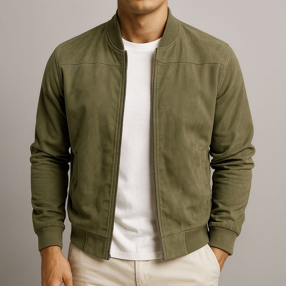 Ethan | Contemporary Minimalist Zip Jacket