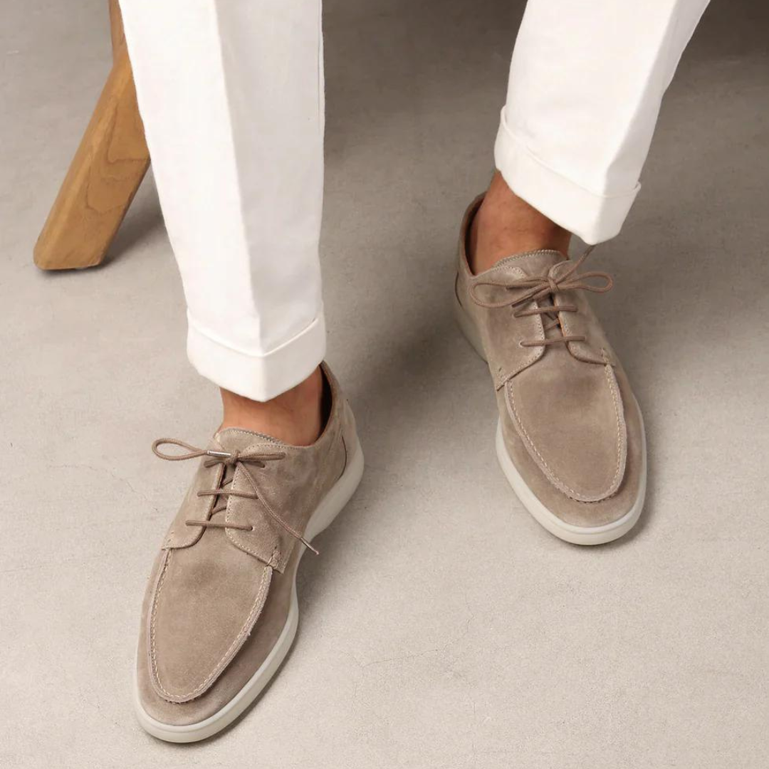 Dorian Keil. – Men’s Luxe Leather Lace-Up Loafers