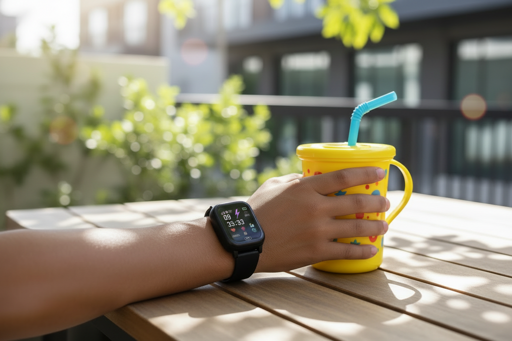 GPS Smartwatch for Children – 4G Tracker Watch with Video Calling, Camera, SIM Support & Safety Features