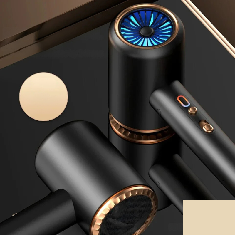 High-Power Hair Dryer & Styling Brush – Fast Drying with Anti-Frizz Technology