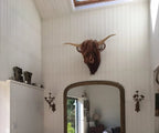 Bowie Cow Wall Art Sculpture