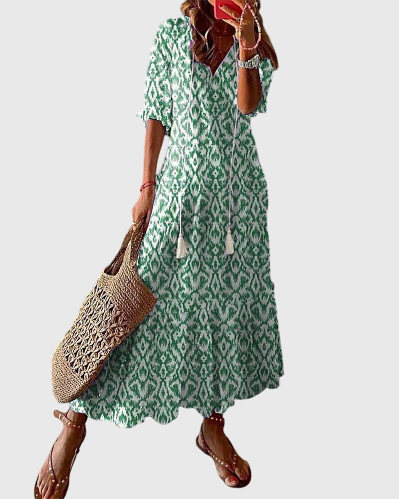 Amalia | Vintage-Inspired Boho Summer Dress