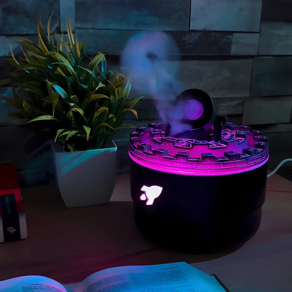 Creative Humidifier for Home Use – Powerful Mist Output with Unique Decorative Design for Bedroom and Living Room