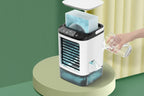 3-Speed Portable Air Cooler with Ultrasonic Dual-Spray Cooling – Compact, Quiet & Energy-Efficient