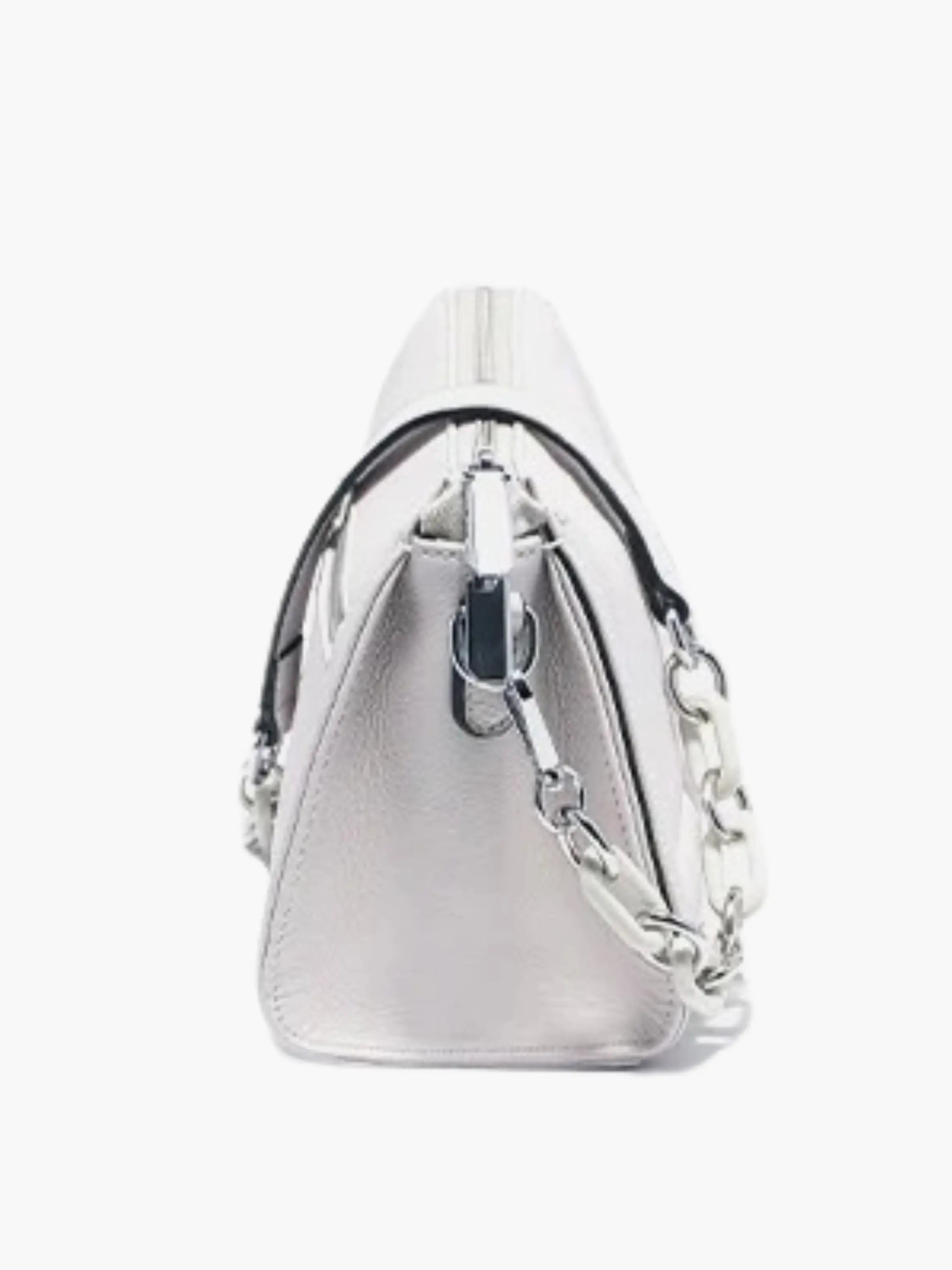 Chic White Shoulder Bag for Women – Elegant Everyday Handbag for Work, Travel and Casual Outfits