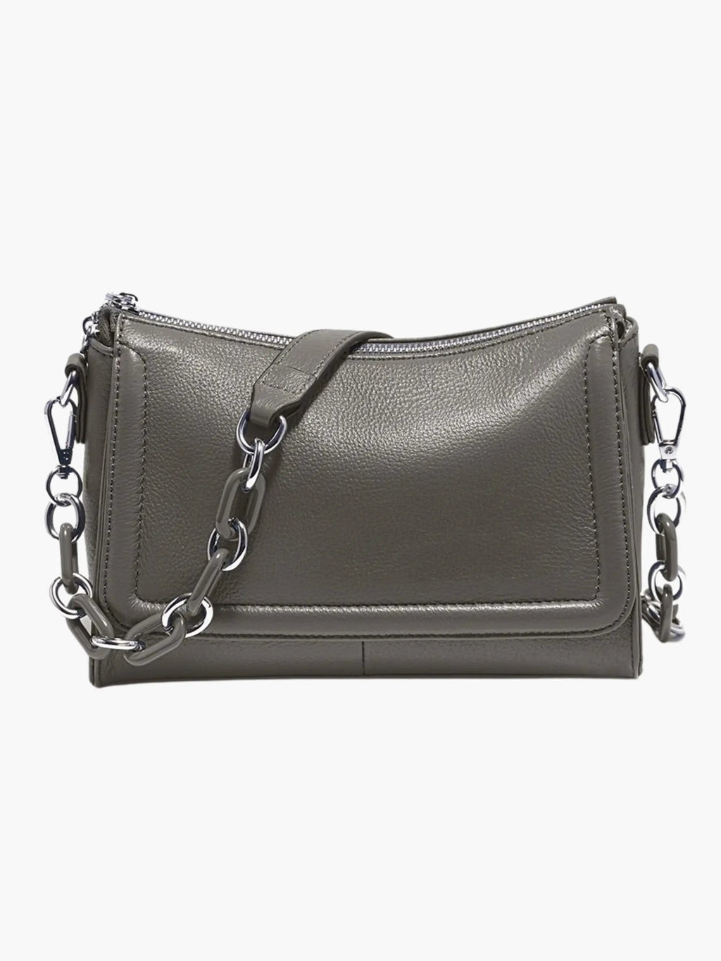 Chic White Shoulder Bag for Women – Elegant Everyday Handbag for Work, Travel and Casual Outfits