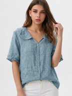 Effortless Linen Blouse