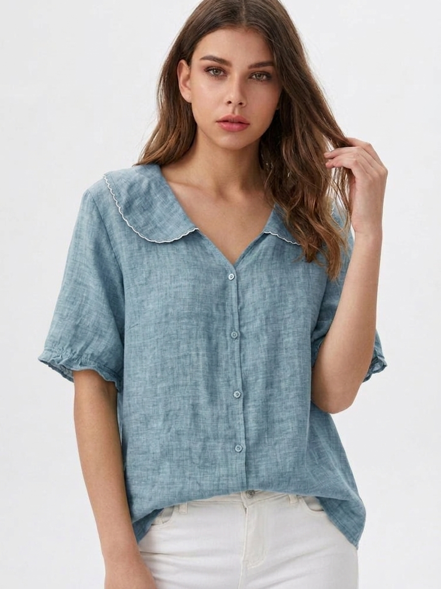 Effortless Linen Blouse