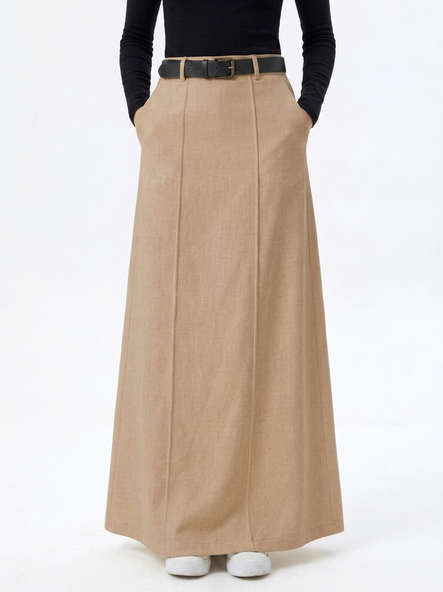 Arlo Long Flowing Skirt