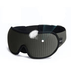 3D Contoured Memory Foam Sleep Mask - Ultimate Eye Mask for Total Darkness