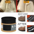 Leather Care and Restoration Cream for Furniture and Accessories – Conditioning Treatment for Cleaning, Protecting and Reviving Surfaces