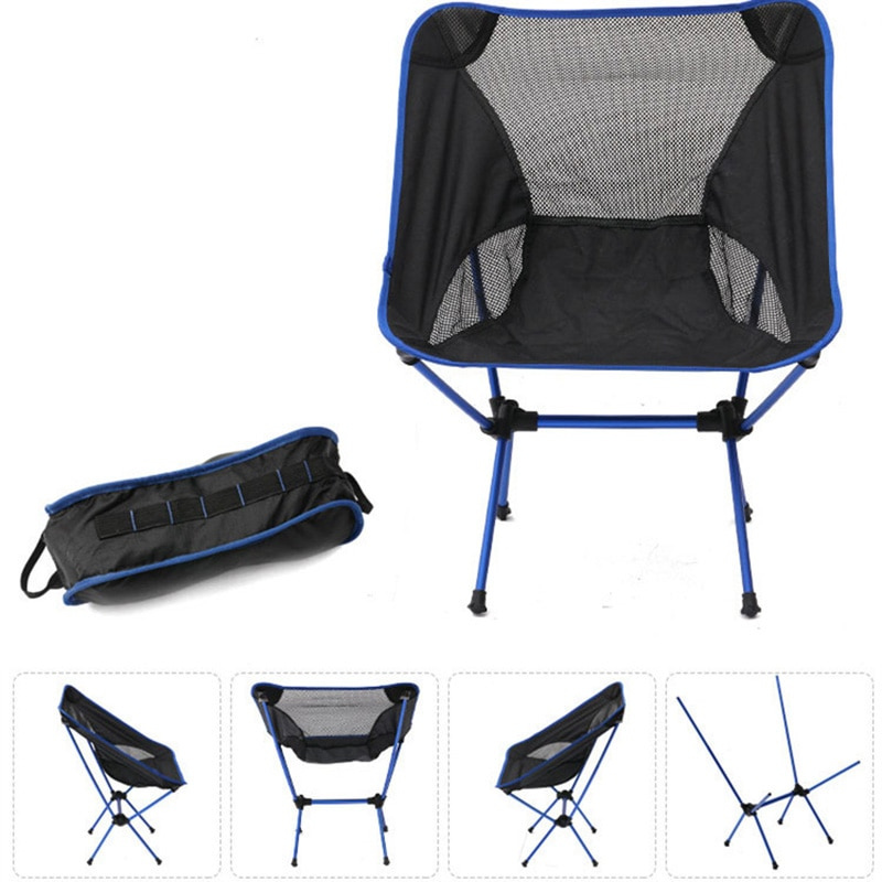 Compact Folding Moon Chair for Outdoor Adventures – Portable Camping Chair for Travel, Festivals and Relaxing Outdoors