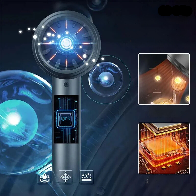 High-Speed Quiet Hair Dryer Brush for Fast Styling – Professional Blow Dry Brush for Smooth Hair at Home