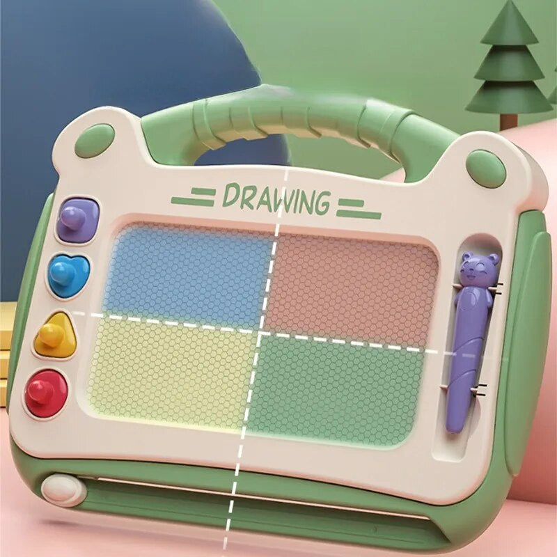 Magnetic Drawing Board for Creative Play – Reusable Art Board for Kids’ Drawing, Learning and Imagination