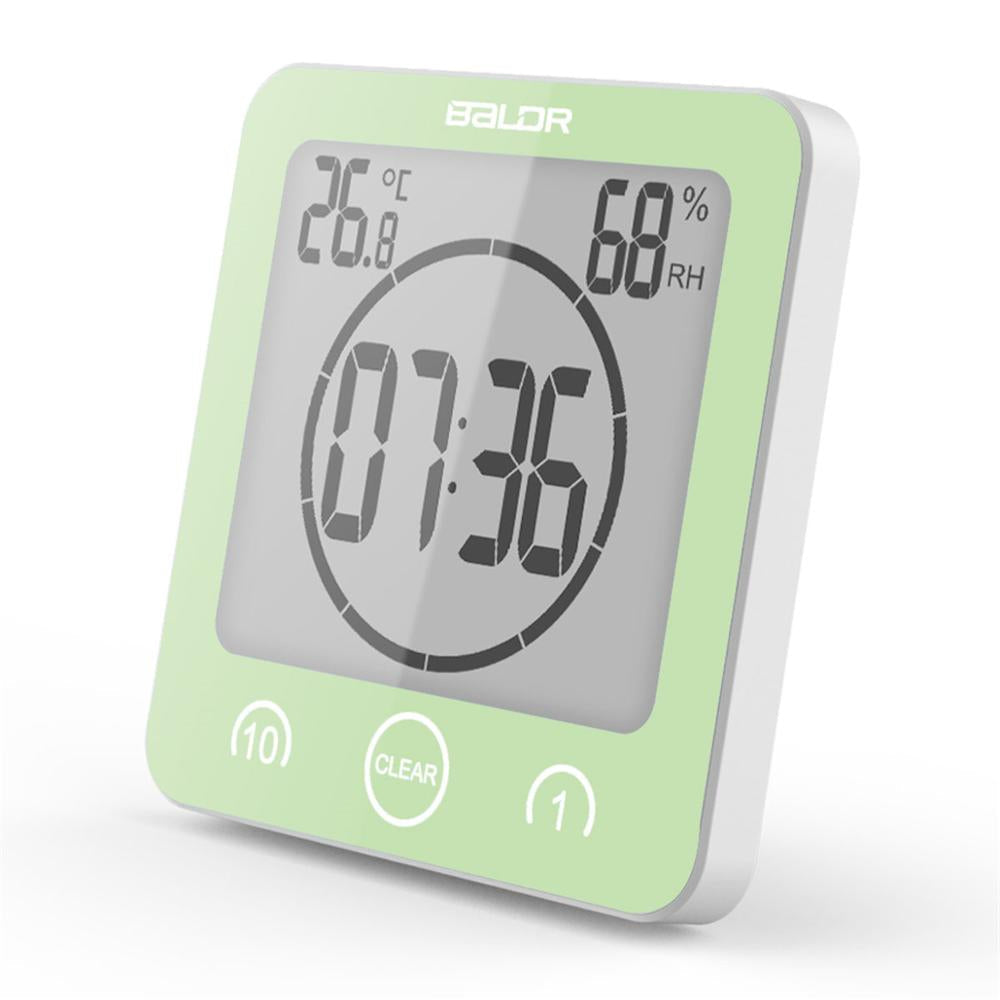 Waterproof Shower Timer for Bathroom Use – Easy Time Tracker for Shower Routines and Daily Time Management