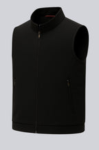 Oliver Men's Black Casual Stand Collar Vest