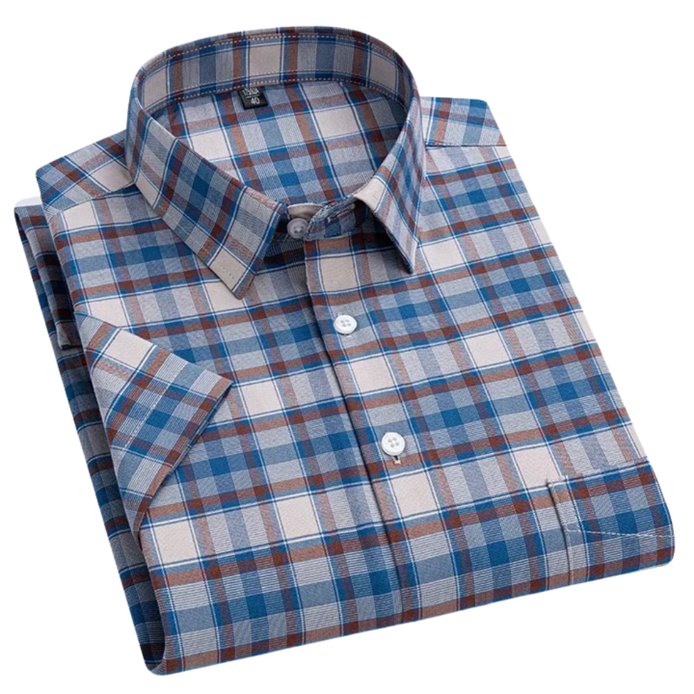 Zack | Cotton Short-Sleeve Shirt