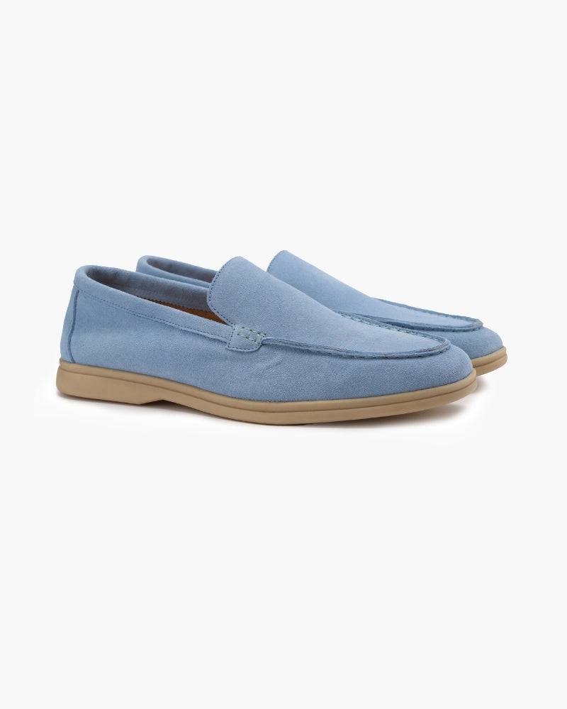 Luxury Suede Loafers with Classic Elegance