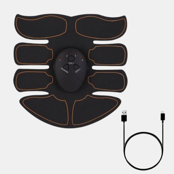 Abdominal Muscle Stimulator for Home Workouts – EMS Training Device for Core Exercises and Fitness Routines