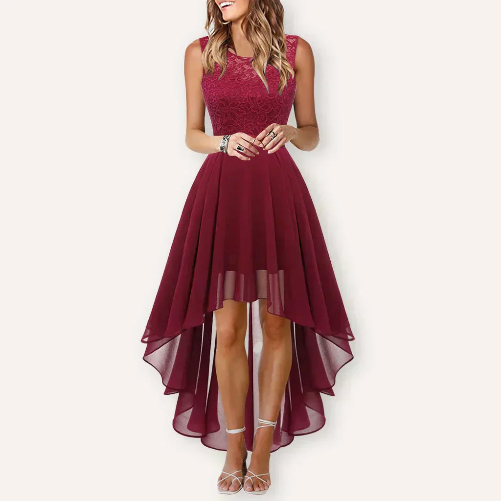 Kaitlyn | Elegant High-Low Dress for Women – Perfect for Wedding Guests