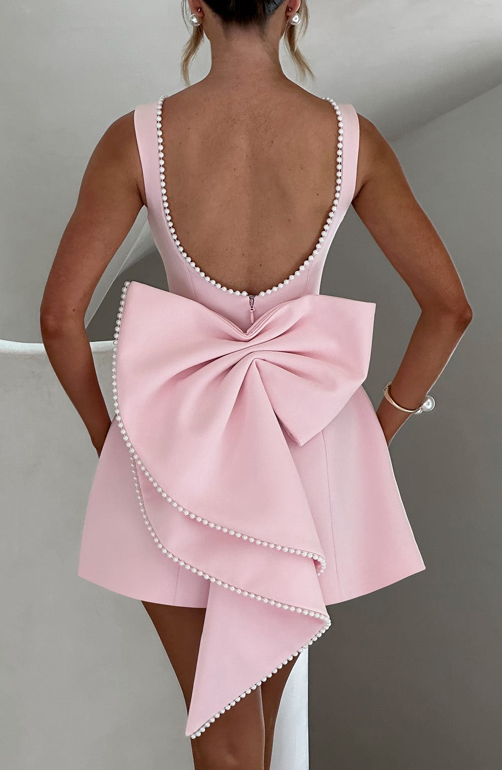 Kylie | Women's Structured Mini Dress for Wedding Guests