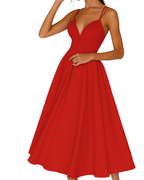 Daisy | Strappy Midi Dress for Women - Perfect for Wedding Guests