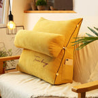 Wedge-Shaped Back Support Cushion - Ultimate Comfort