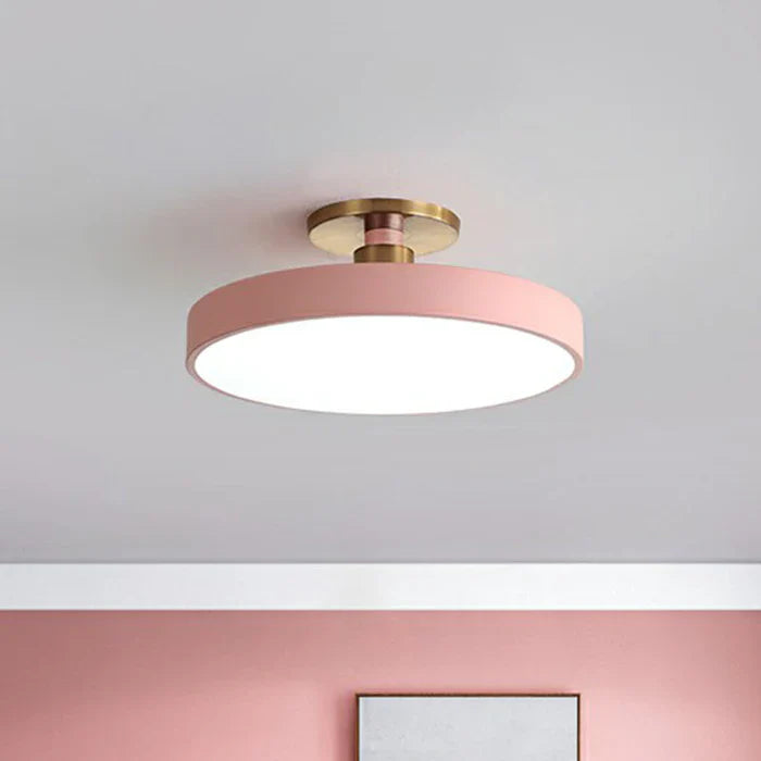 Scandinavian LED Ceiling Light for Modern Interiors – Minimalist Home Lighting for Living Room, Bedroom and Hallway