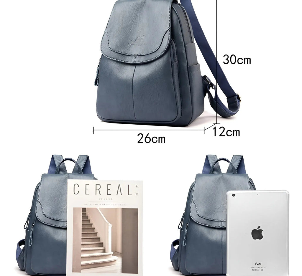 Women’s Backpack with Vintage-Inspired Design – Stylish Everyday Bag for Work, Travel and City Use