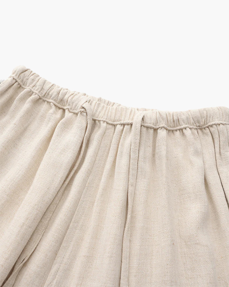 Marrakech Slim Fit Linen Trousers