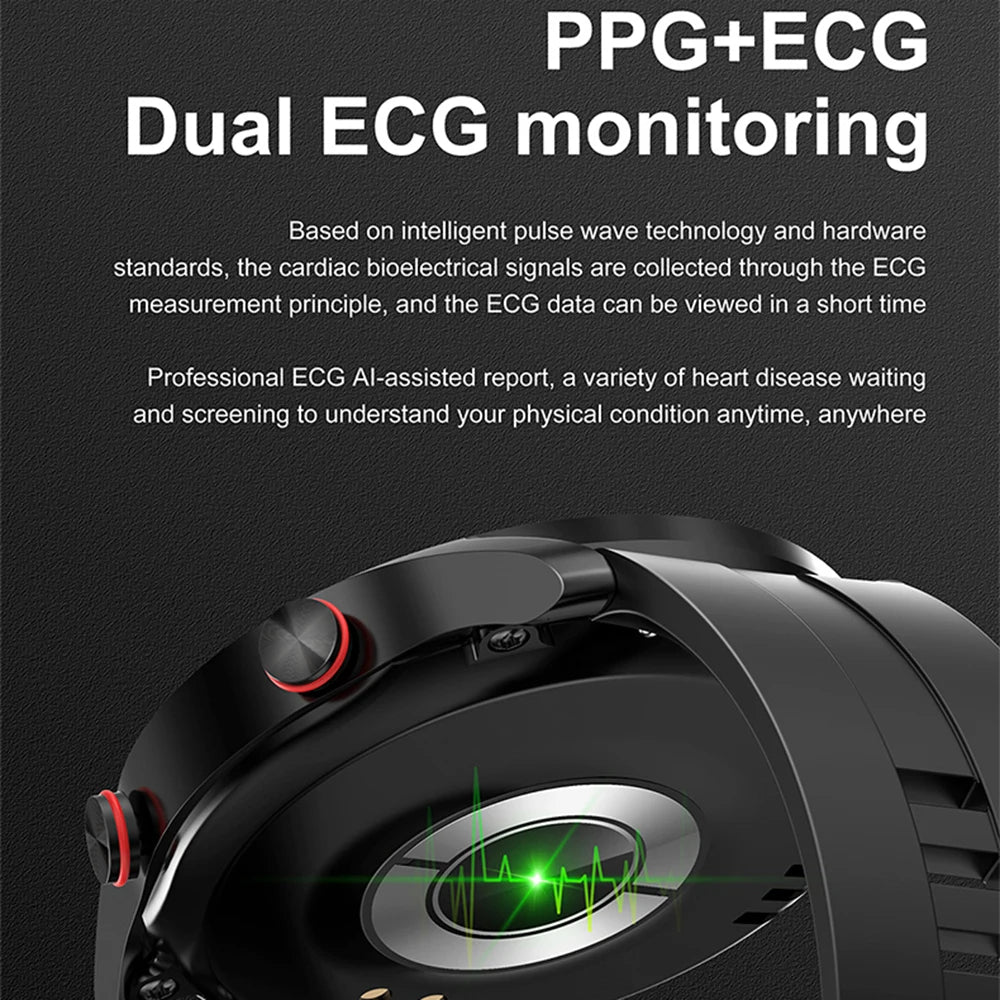 Smart Health Monitoring Watch for Daily Wellness Tracking – Multi-Function Wearable for Activity, Heart Rate and Everyday Use