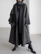 Evy - Custom-Fit Wool Winter Coat - Stylish Fit