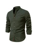 Men’s Button-Up Linen-Style Shirt for Summer Wear – Lightweight Casual Shirt for Holidays, Work and Everyday Outfits