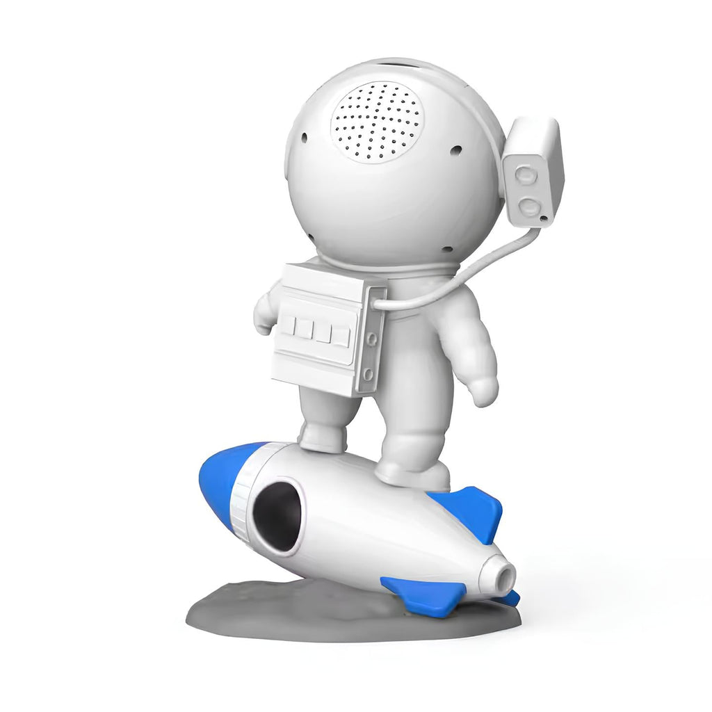 Astronaut Projection Lamp for Bedroom Decor – LED Galaxy Projector with Stars and Nebula Effects for Relaxing Ambience